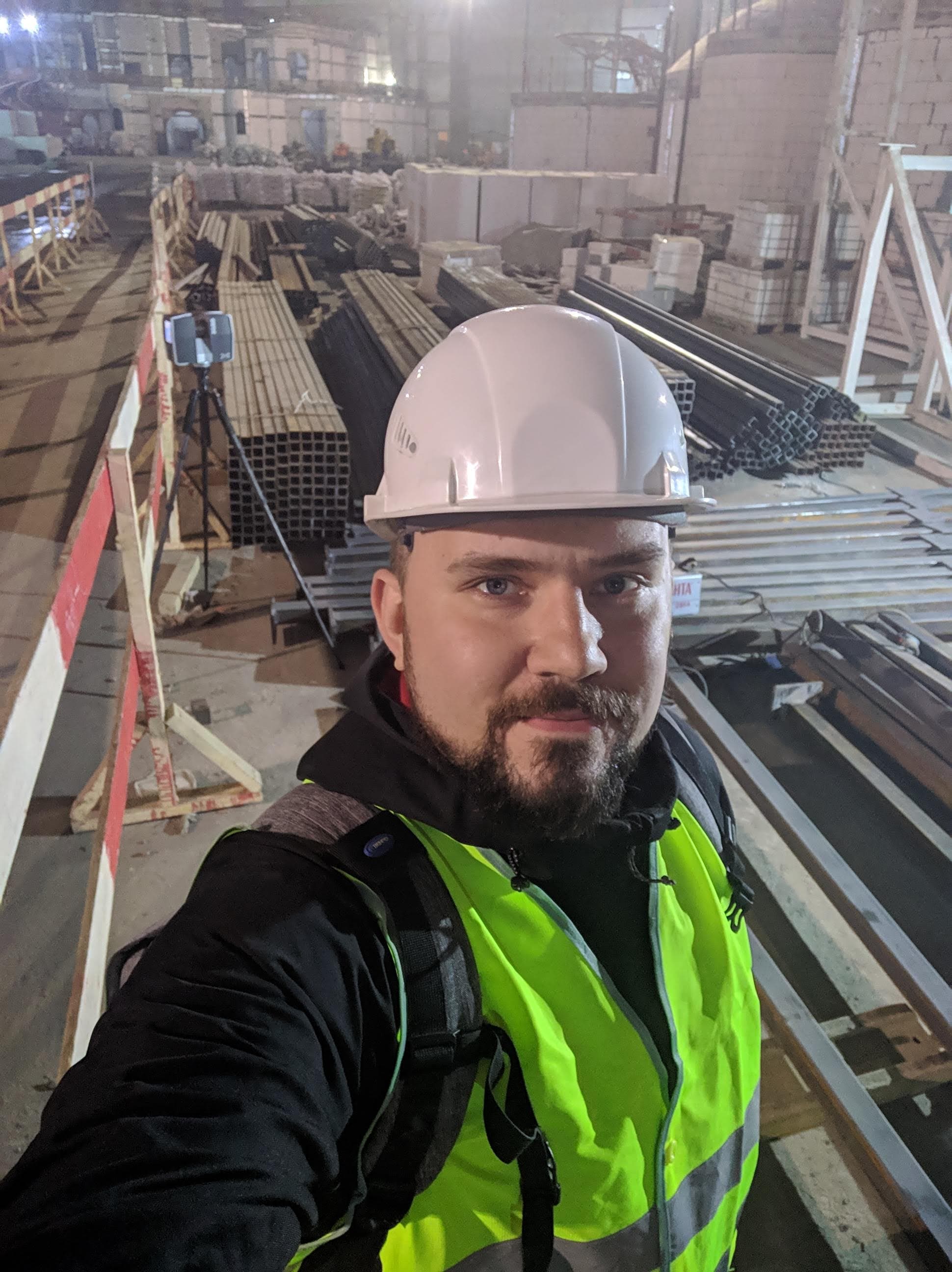 Фото проекта: «Остров Мечты» — лазерное сканирование в ходе строительства