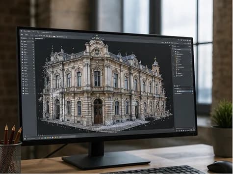 Схема инструмента фотограмметрии RealityCapture